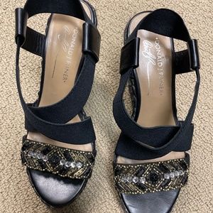 Donald Pliner wedge sandals